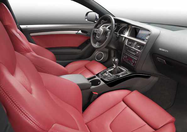 Audi S5 Interior. You can throw the S5 into
