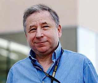 Jean Todt smiles for the camera