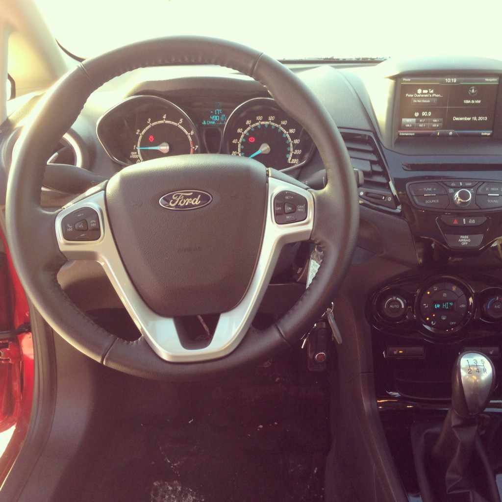 2014 Ford Fiesta interior